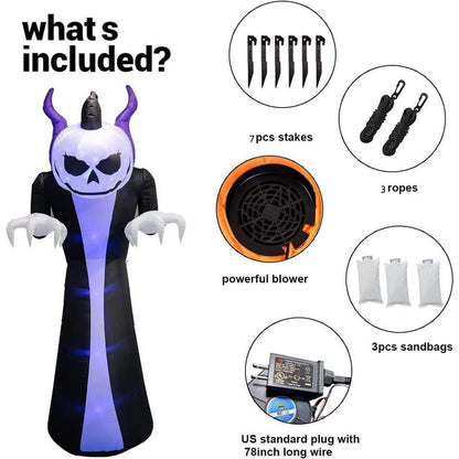 12FT Giant Inflatable Grim Reaper