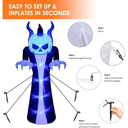 12FT Giant Inflatable Grim Reaper
